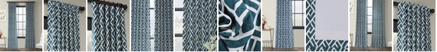 Exclusive Fabrics & Furnishings Martinique Printed Cotton 50" x 84" Curtain Panel